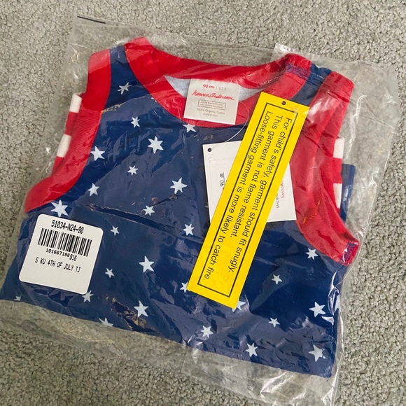 NWT Hanna Andersson Tank PJ set - 90cm/3T - Picture 4 of 4